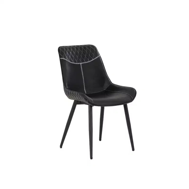 Chaises de salle à manger Elder noires (2 chaises)