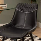 Chaises de salle à manger Elder noires (2 chaises)