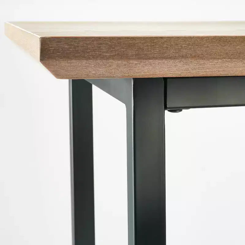Console Hidden Hills en matériaux mixtes, marron : Meuble d'entrée, largeur 60"