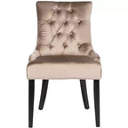 Chaise de salle à manger capitonnée Abby 19 po avec garniture cloutée (2 chaises) - MCR4701