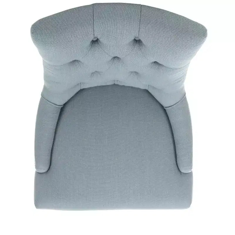 Chaise de salle à manger capitonnée Abby 19 po avec garniture cloutée (2 chaises) - MCR4701