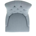 Chaise de salle à manger capitonnée Abby 19 po avec garniture cloutée (2 chaises) - MCR4701