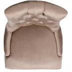 Chaise de salle à manger capitonnée Abby 19 po avec garniture cloutée (2 chaises) - MCR4701