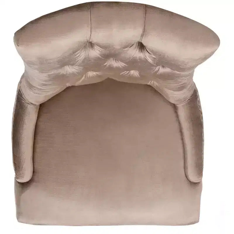 Chaise de salle à manger capitonnée Abby 19 po avec garniture cloutée (2 chaises) - MCR4701