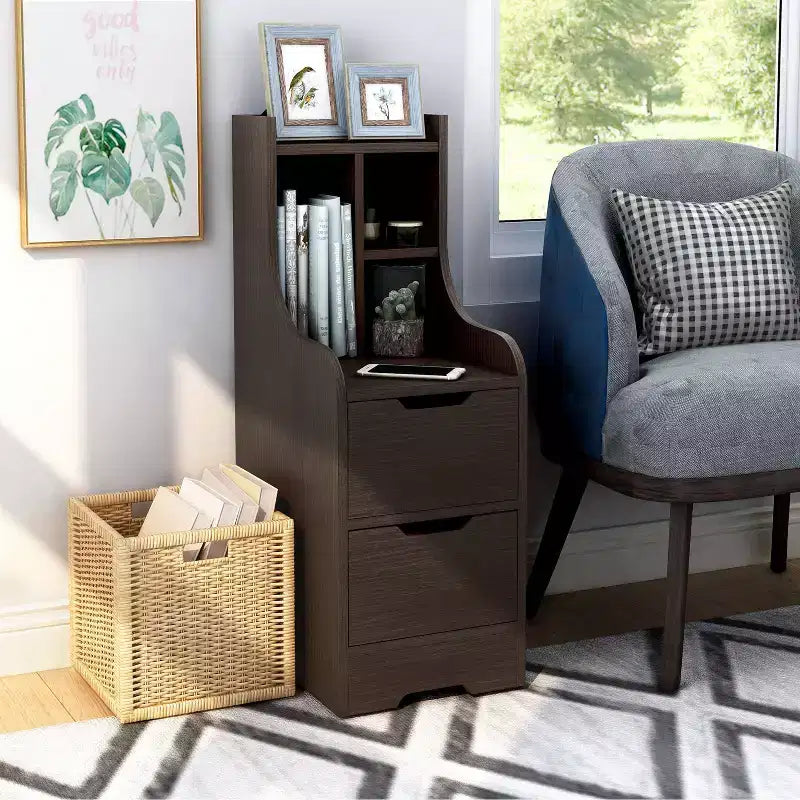 Table de chevet multifonction Clumsen