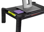 Rehausseur d'écran d'ordinateur de bureau – Support de table réglable en hauteur pour écrans de PC et d'ordinateurs portables et imprimantes, 48,26 x 33,02 cm, 16,76 cm de hauteur