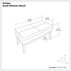 Banc ottoman Bragg Small