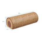 Rondin de bois pour s'asseoir, 35,5 cm